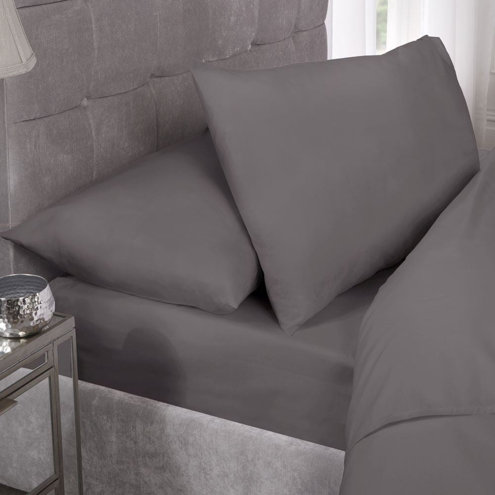 Emma Barclay Easy Care Polycotton Percale 180 Thread Count Fitted Sheet