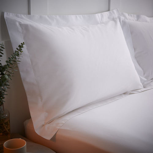 Bianca Tencel Plain Dye Cotton Rich Percale 200 Thread Count Oxford Pillow Case