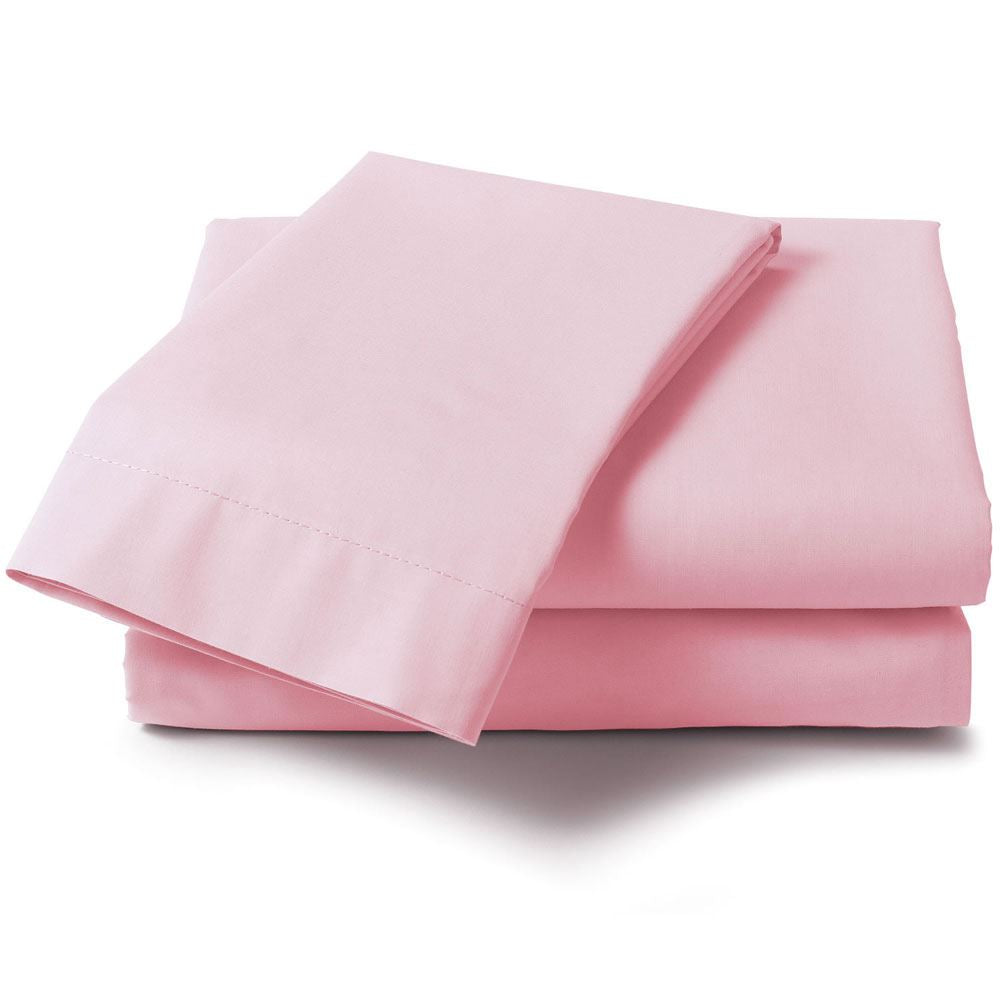 Harwoods Easy Care 180 Thread Count Polycotton Percale Fitted Sheet