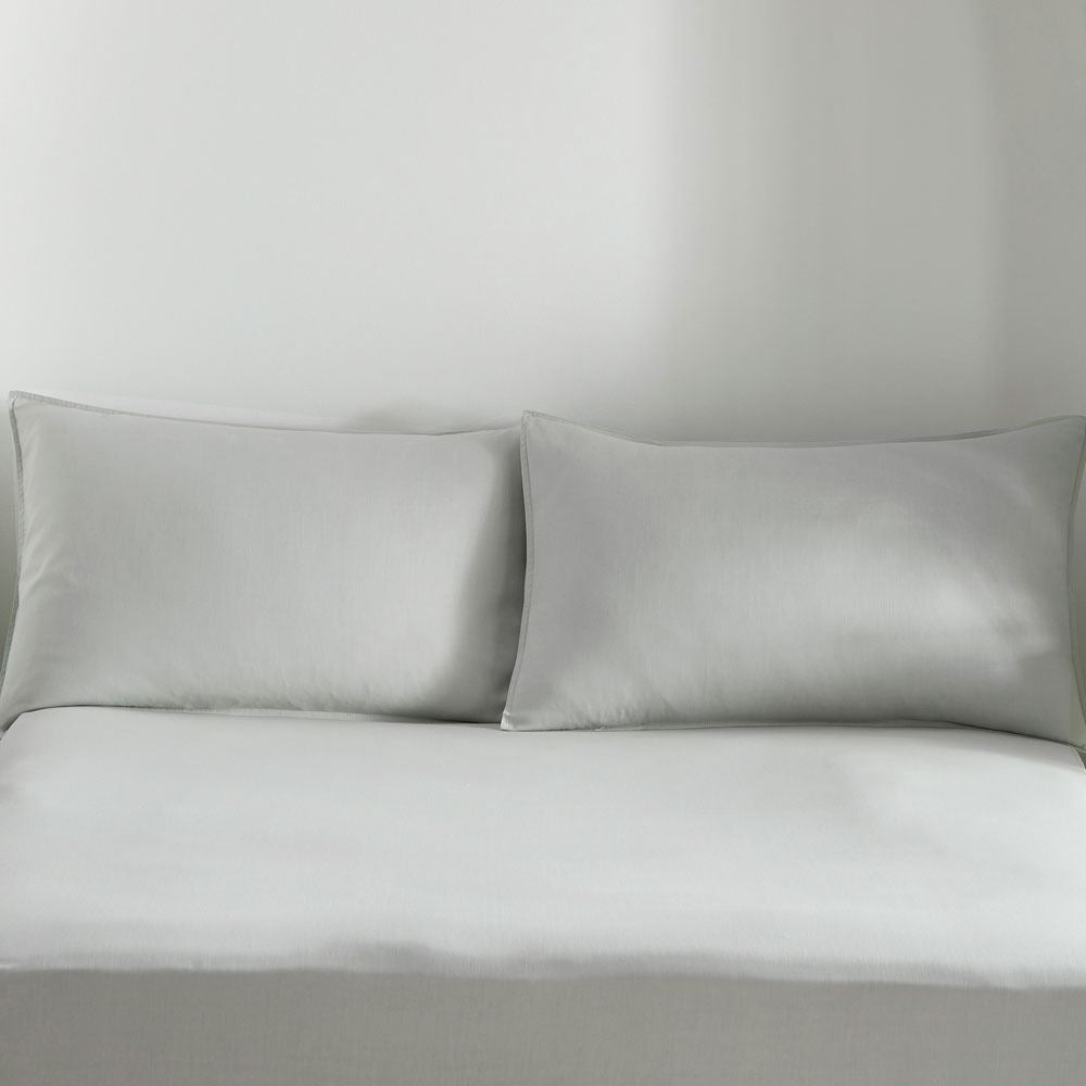 Appletree Cassia 180 Thread Count 100% Cotton Percale Housewife Pillowcase