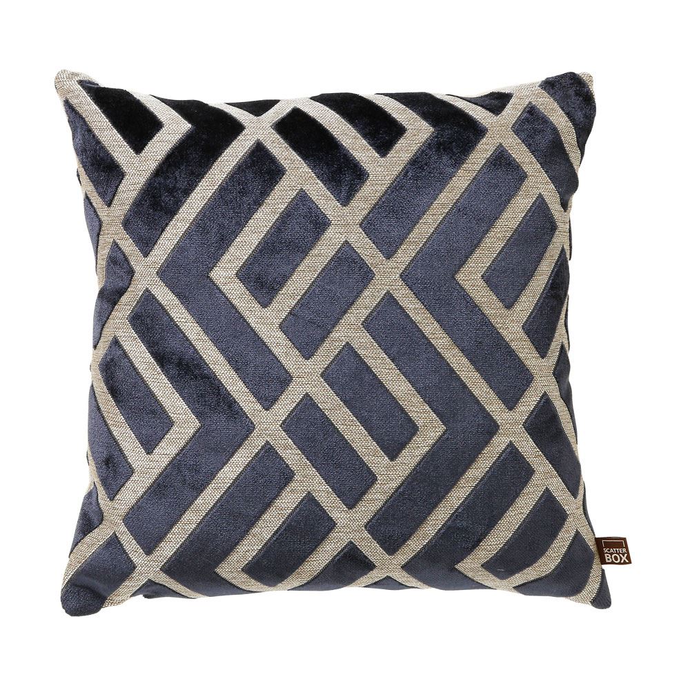 Scatter Box Senna Geometric Feather Filled Cushion