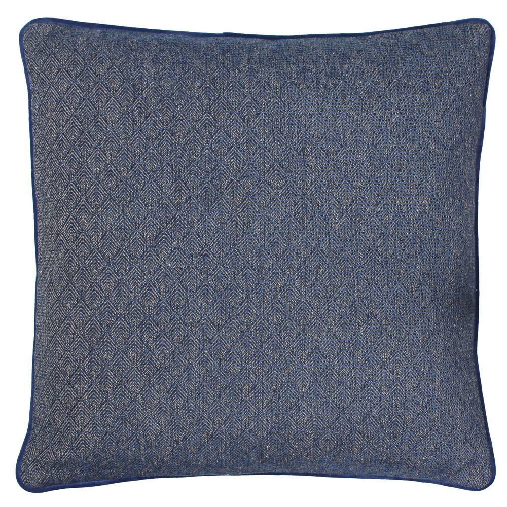 Paoletti Blenheim Geometric Woven Jacquard Piped Edge Cushion Cover