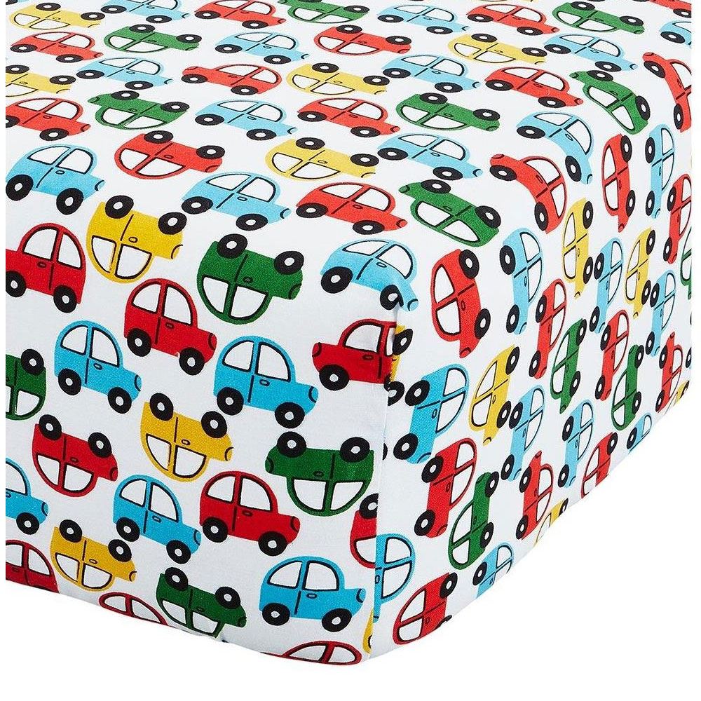 Catherine Lansfield Transport Easy Care Fitted Sheet