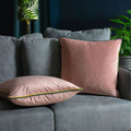 Furn Gemini Velvet Double Piped Cushion Cover