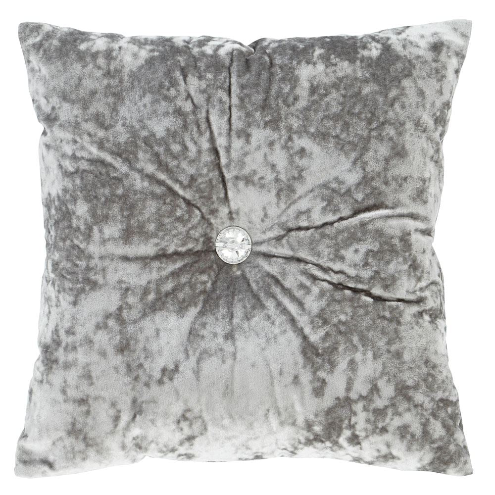 Catherine Lansfield Crushed Velvet Filled Cushion