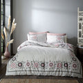 Pineapple Elephant Hana Artisan Motifs 100% Cotton Duvet Cover Set