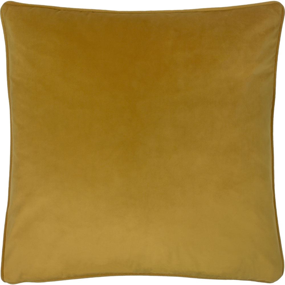 Evans Lichfield Opulence Velvet Piped Edge Cushion Cover
