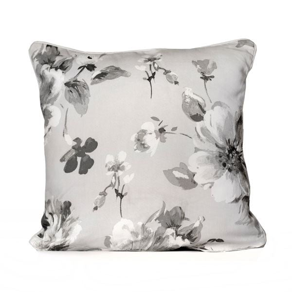 Fusion Charity Floral Print Piped Filled Cushion
