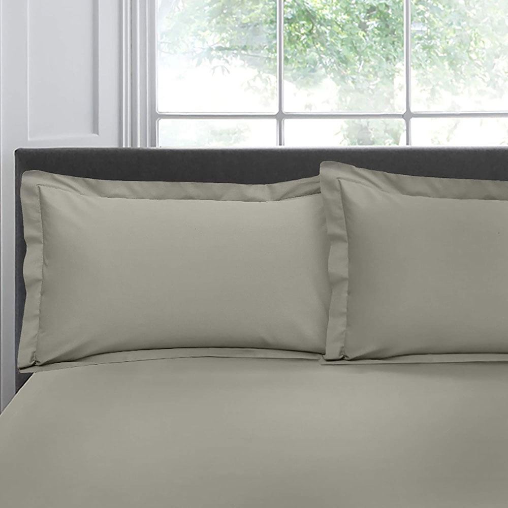Appletree 100% Cotton Percale 200 Thread Count Oxford Pillow Case