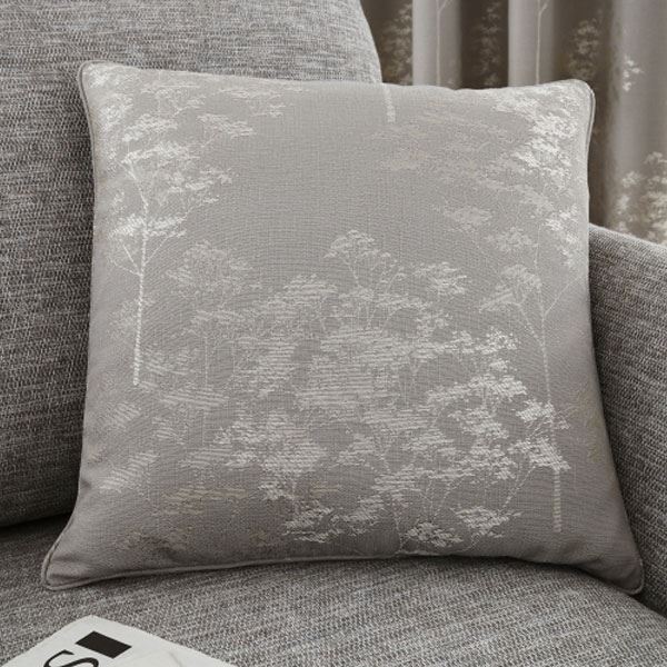 Curtina Elmwood Floral Print Filled Cushion, 43 x 43 Cm