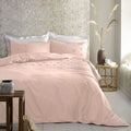 Appletree Boutique Ayda Tufted Spots Embellished 100% Cotton Duvet Cover Set