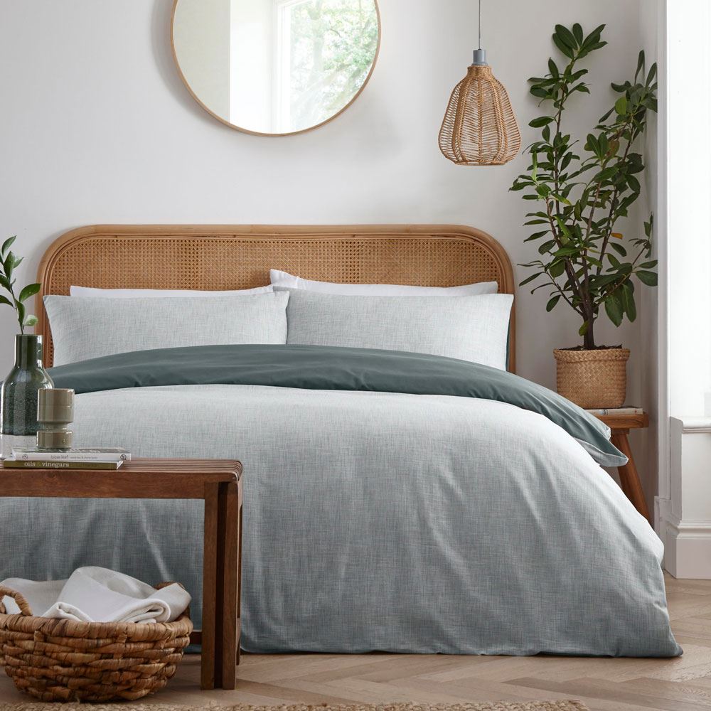 Appletree Loft Biscay 100% Cotton Reversible Duvet Cover Set