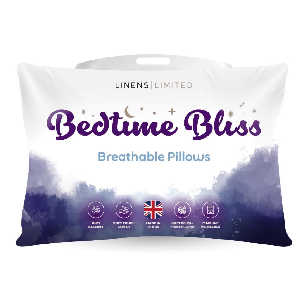 Linens Limited Bedtime Bliss Hollowfibre Non-Allergenic Pillows