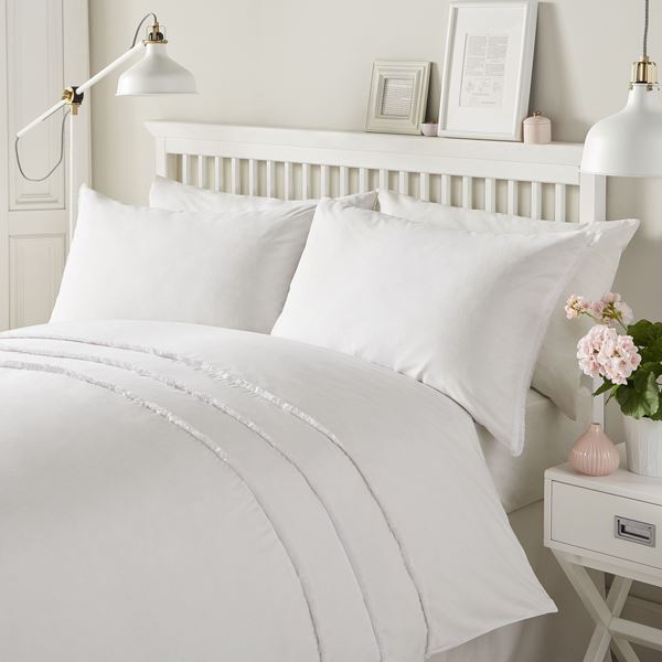 Serene Tassels Cotton Rich Duvet Cover Set