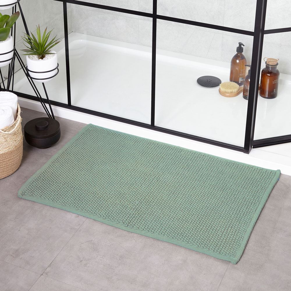 The Linen Yard Loft 100% Combed Cotton Bath Mat