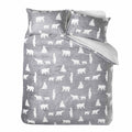 Catherine Lansfield Cosy Polar Bear Soft Sherpa Fleece Duvet Cover Set
