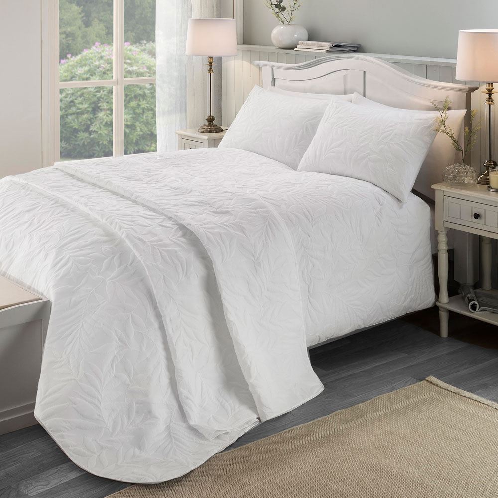 Serene Luana Pinsonic Stitch Quilted Duvet Cover Set