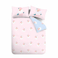 Catherine Lansfield Vintage Christmas Santa Easy Care Reversible Duvet Cover Set