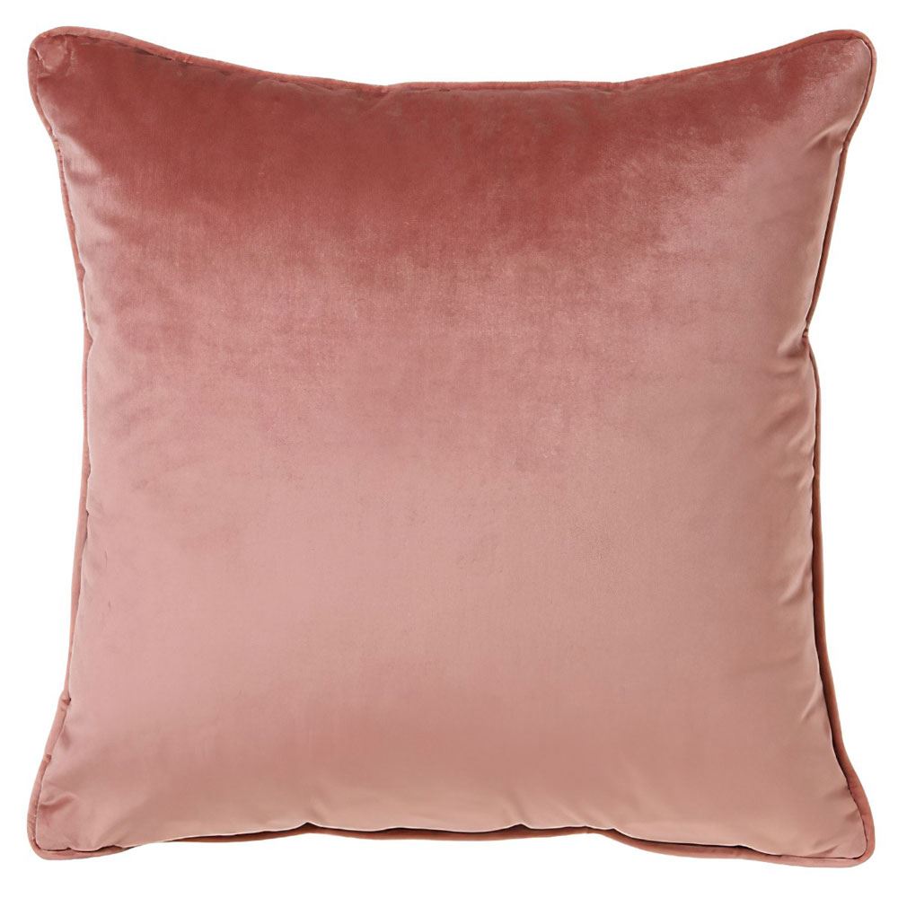 Scatter Box Bellini Velour Piped Feather Filled Cushion
