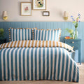 Appletree Heritage Eloise Stripe 100% Cotton Duvet Cover Set