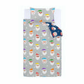 Catherine Lansfield Christmas Santa Spec-Tacular Easy Care Reversible Duvet Cover Set