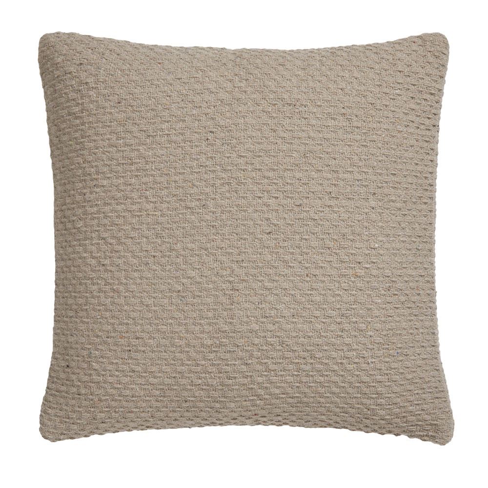 Drift Home Hayden Textured Weave Eco-Friendly 100% Recycled Cotton Cushion Cover