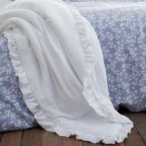 Bianca Soft Washed Frilled Bedspread