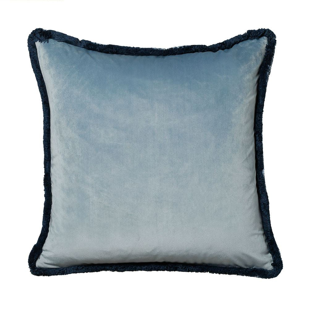 Scatter Box Milana Fringed Feather Filled Cushion, 45 x 45 Cm