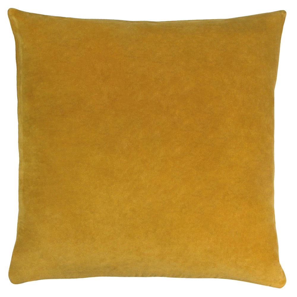 Furn Solo Plain Velvet 100% Cotton Cushion Cover