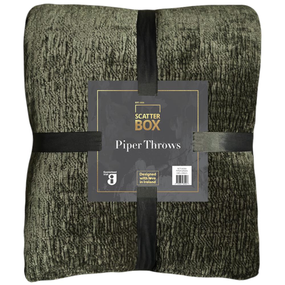 Scatter Box Piper Velvet Textured Throw