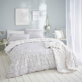 Catherine Lansfield Peace And Yoga Print Easy Care Reversible Duvet Cover Set