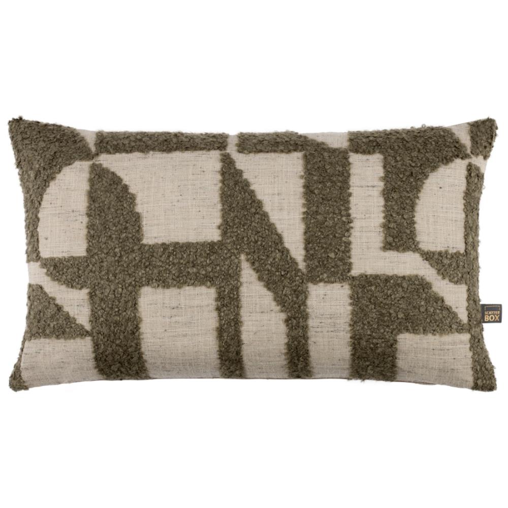 Scatter Box Lila Tufted Textured Feather Filled Cushion