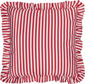 Wylder Millie Stripe Woven Water Resistant Outdoor Ruffle Edge Cushion Cover