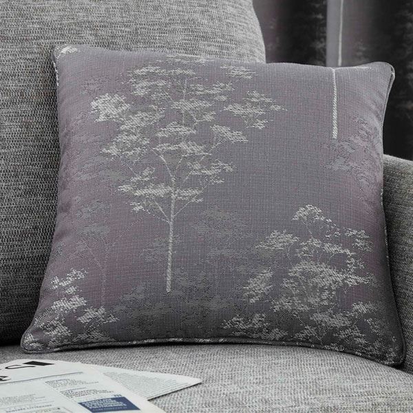 Curtina Elmwood Floral Print Filled Cushion, 43 x 43 Cm