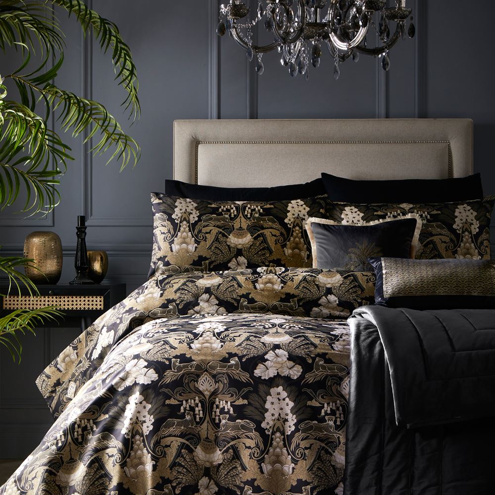 Laurence Llewelyn Bowen Suburban Jungle Exotic 100% Cotton Duvet Cover Set