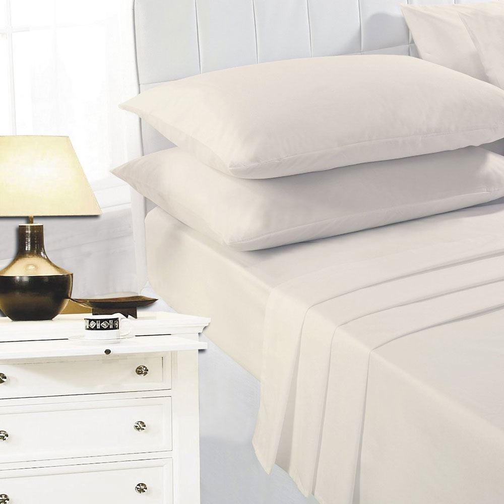 Night Zone Easy Care Polycotton Extra Deep Fitted Sheet