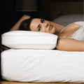 Linens Limited Luxury Square Edge Super Bounce Spiral Fibre Box Pillows