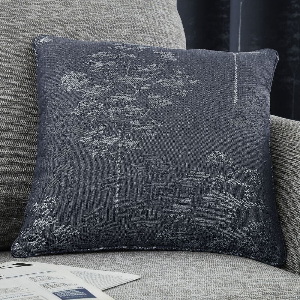 Curtina Elmwood Floral Print Cushion Cover, 43 x 43 Cm