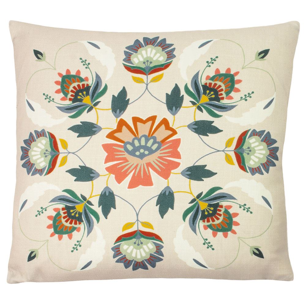 Furn Folk Flora Velvet Cushion Cover