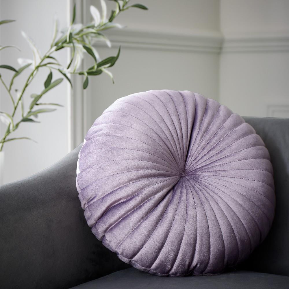 Catherine Lansfield Round Cushion Soft Touch 40x40cm