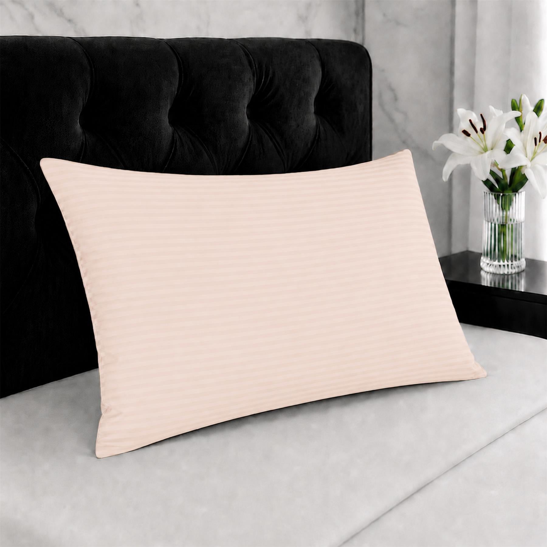 Night Zone Satin Stripe 100% Cotton 250 Thread Count Housewife Pillow Case