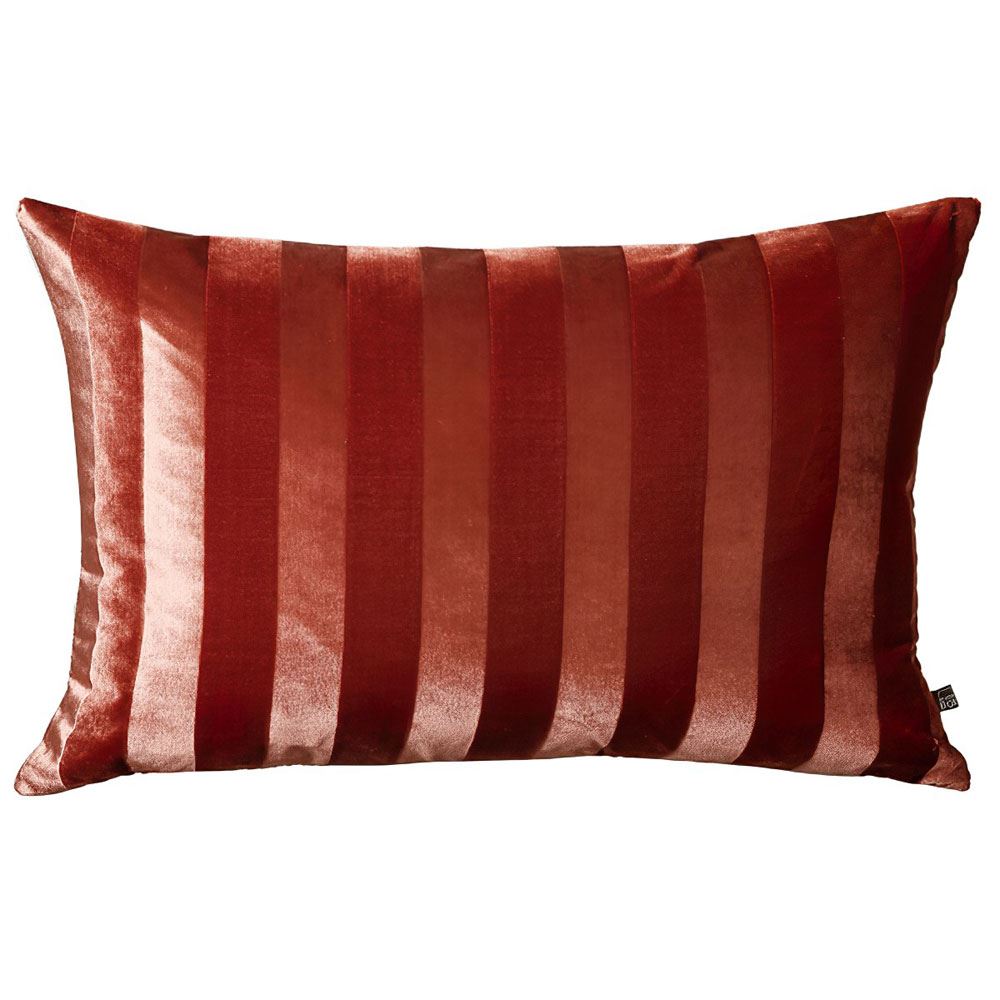 Scatter Box Louis Chenille Stripe Feather Filled Cushion
