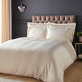 Catherine Lansfield Deco Sequin Super King Duvet Cover Set with Pillowcases Champagne Gold