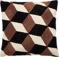 Appletree Hygge Jett Geometric 100% Cotton Filled Cushion