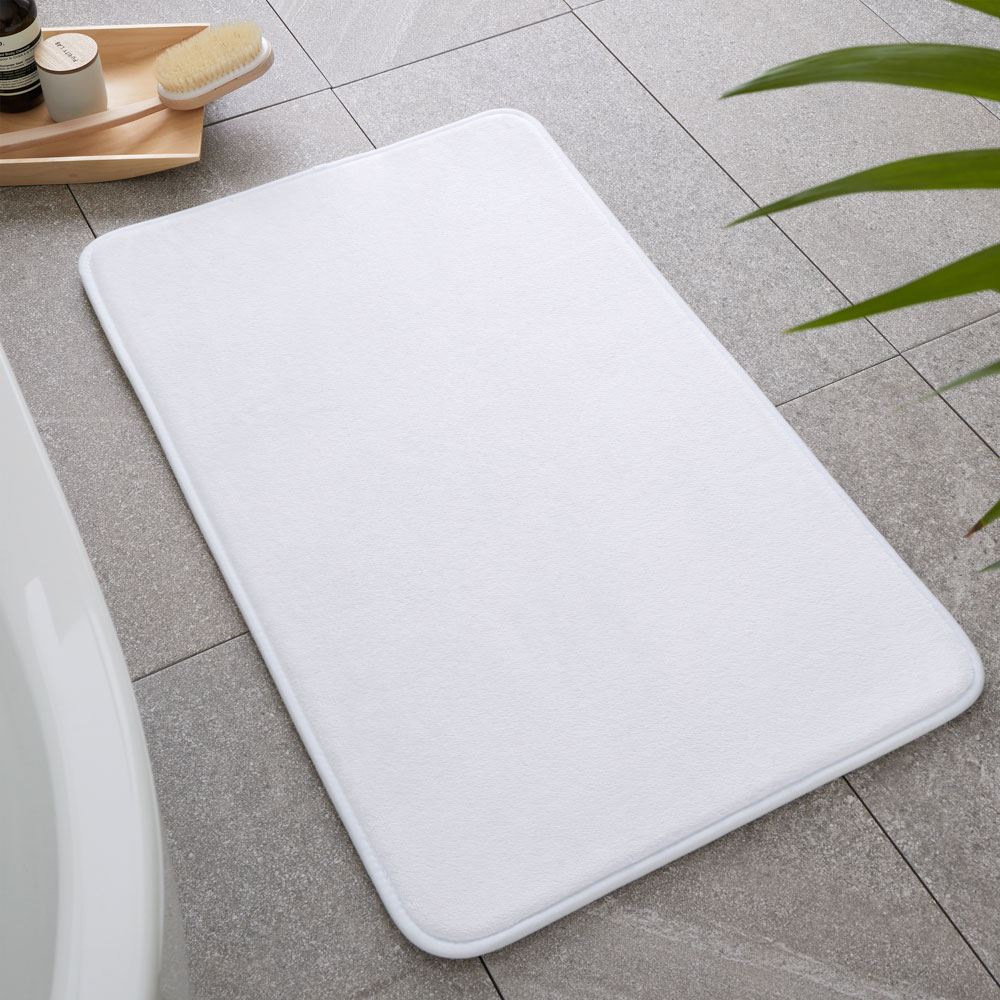 Catherine Lansfield Anti-Bacterial Memory Foam Bath Mat