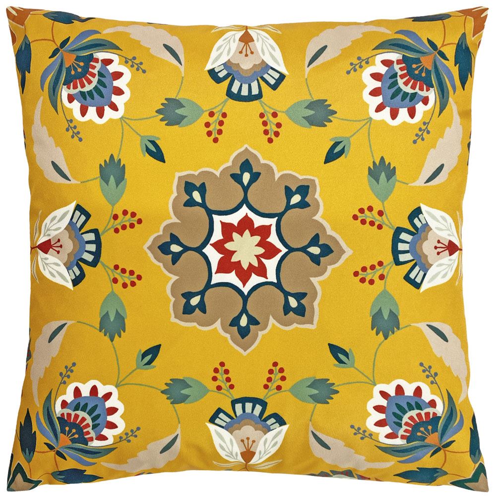 Furn Folk Flora Vibrant Tones 100% UV & Water Resistant Outdoor Cushion Cover