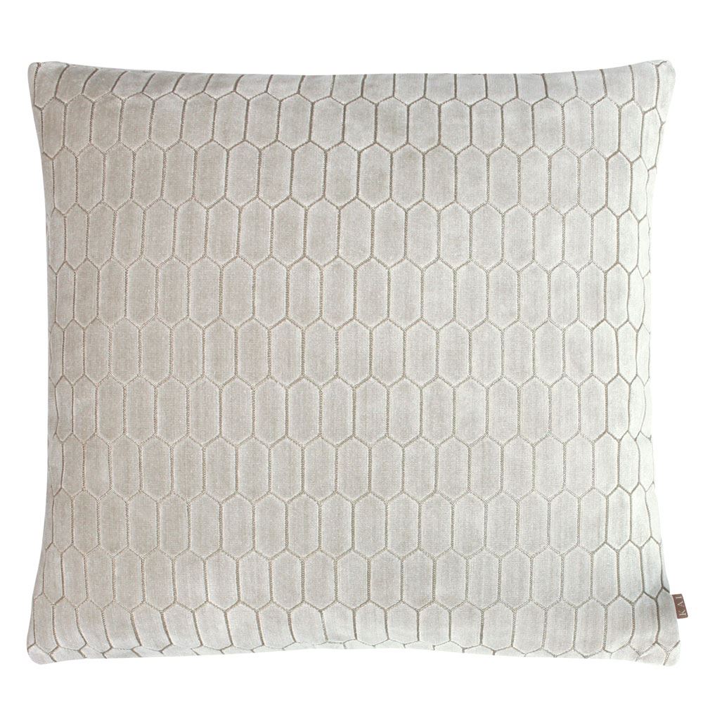 Kai Rialta Embroidery Geometric Velvet Cushion Cover