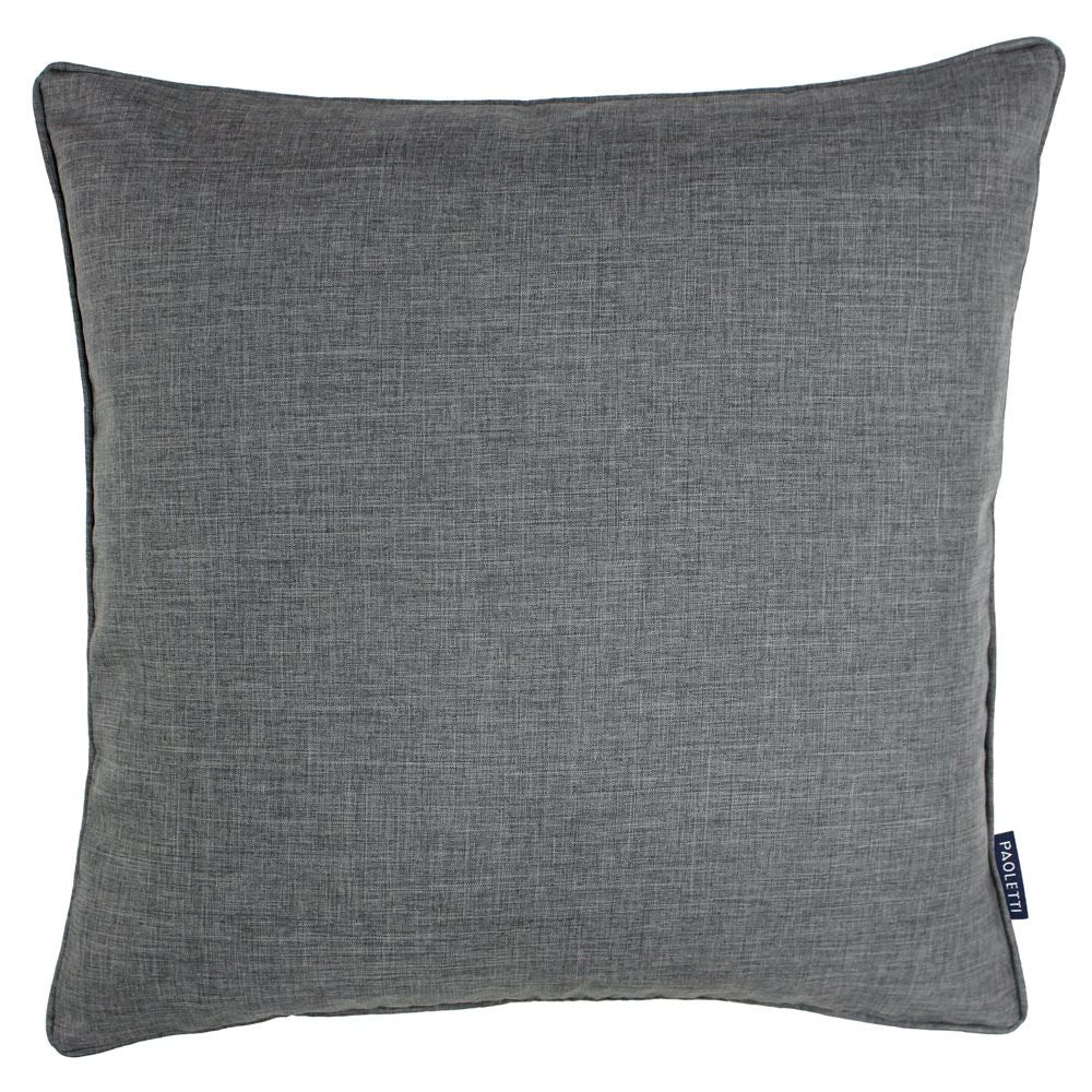 Riva Paoletti Eclipse Textured Weave Piped Cushion Cover, 45 x 45 Cm
