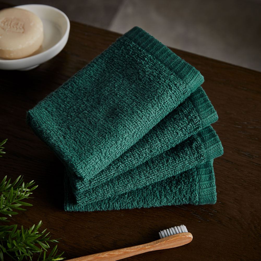 Catherine Lansfield Quick Dry 100% Cotton Face Cloth