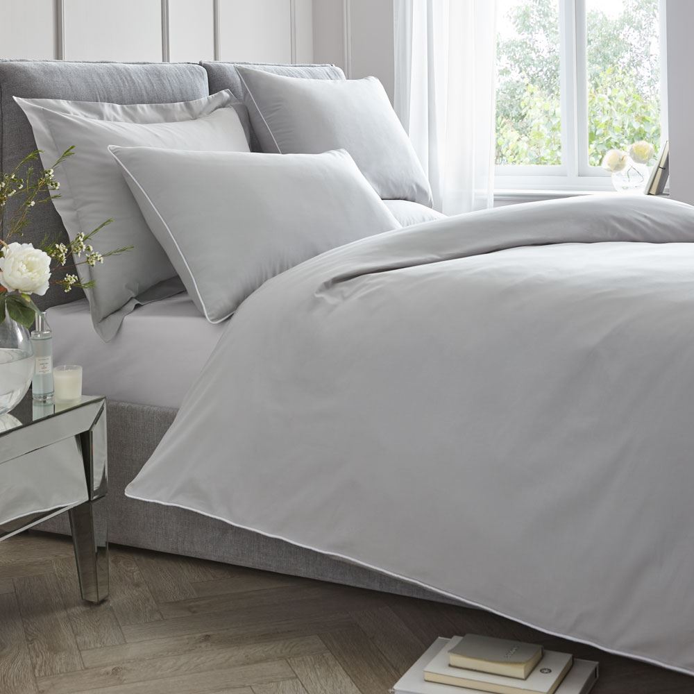 Appletree 100% Cotton Percale 200 Thread Count Duvet Cover Set